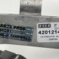 08-15 AUDI R8 SPYDER DRIVER LEFT FRONT COOLANT BREATHER LINE PIPE TUBE HOSE OEM