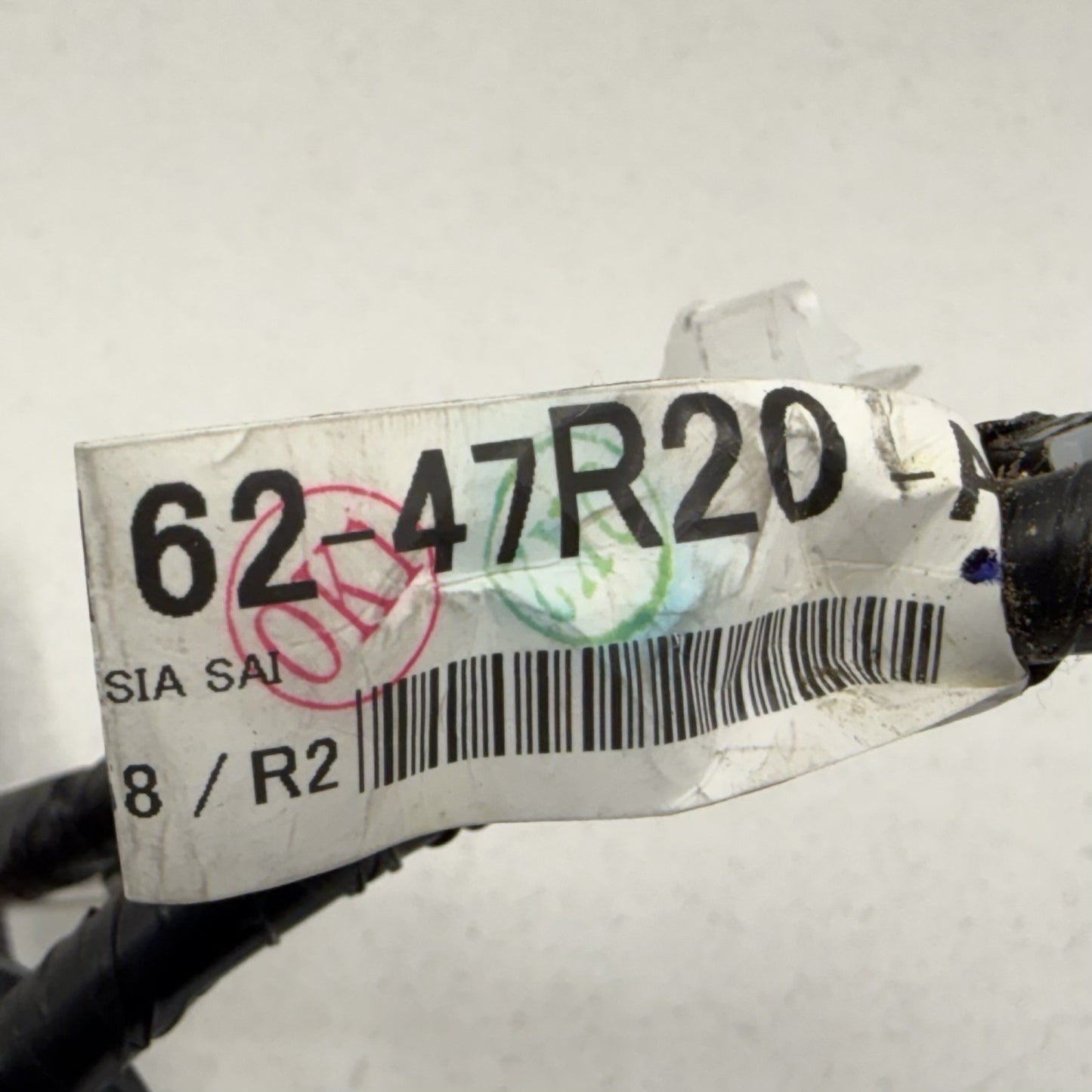 20-22 Toyota Prius Prime Interior Floor Wire Wiring Harness 82162-47R20 OEM