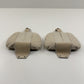 2014-2020 Mercedes-Benz S550 W222 Rear Seat Headrest Pillow Pair Beige OEM