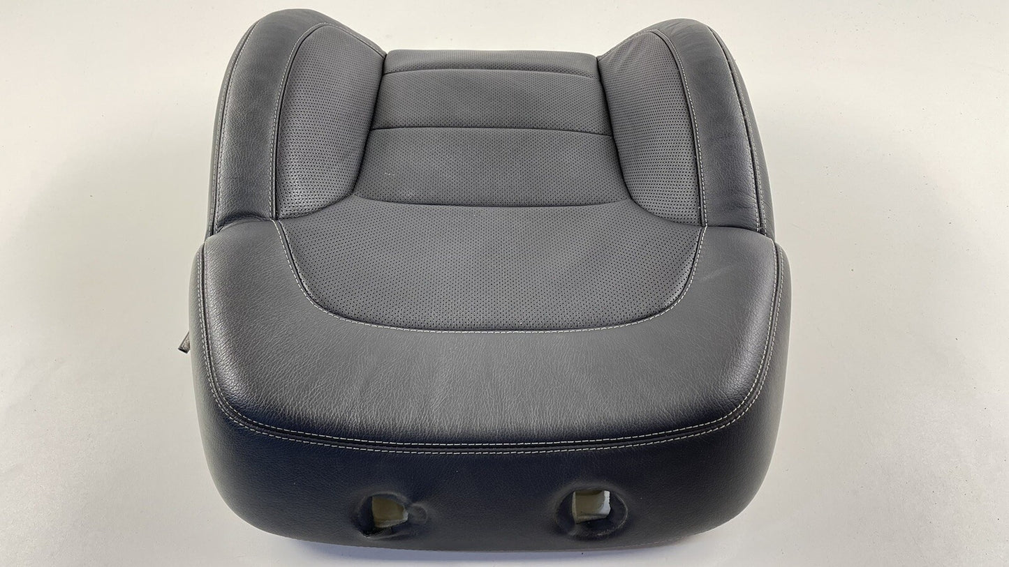 13-16 MERCEDES GL350 X166 PASSENGER RIGHT FRONT UPPER SEAT CUSHION COVER OEM