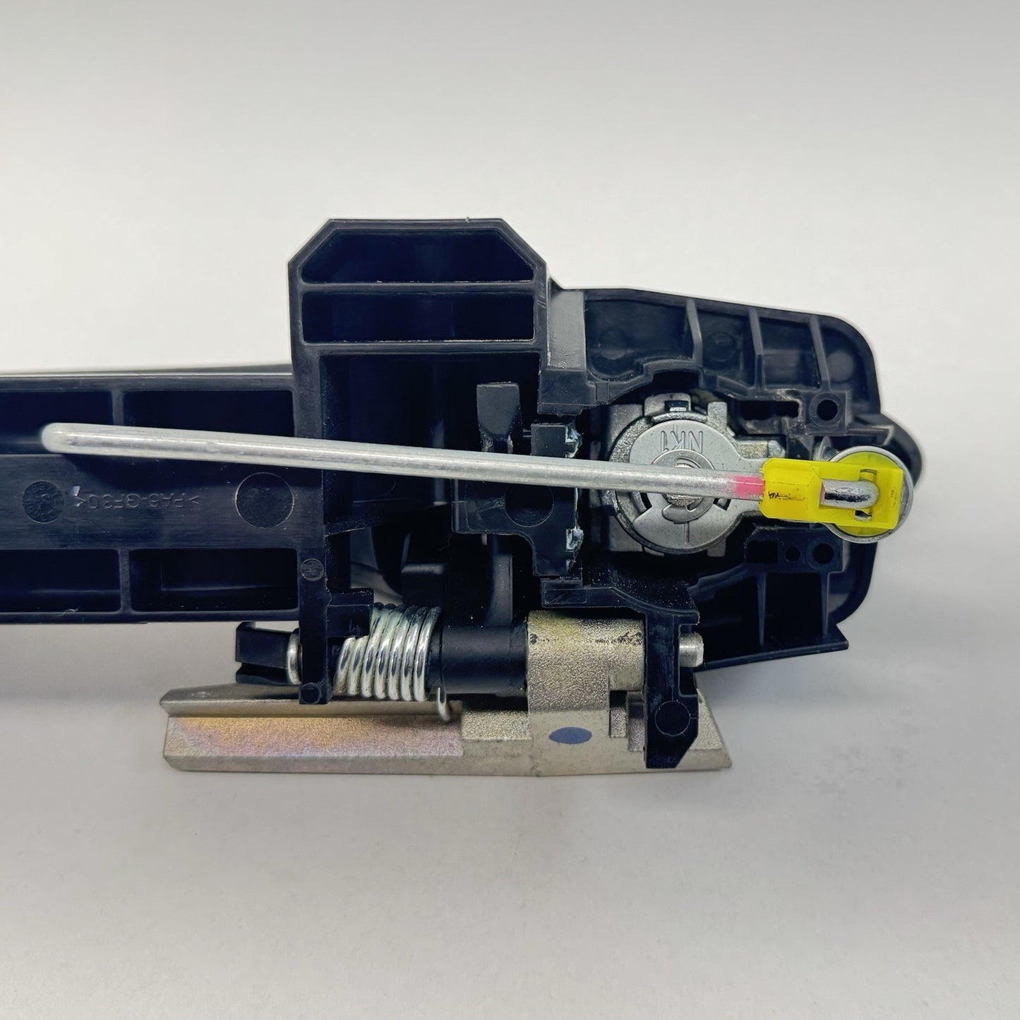17-22 Infiniti Q60 Passenger Right Exterior Door Handle Midnight Black OEM
