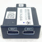 15-23 DODGE CHARGER HELLCAT REAR CENTER CONSOLE DUAL USB INPUT PORT CHARGE OEM