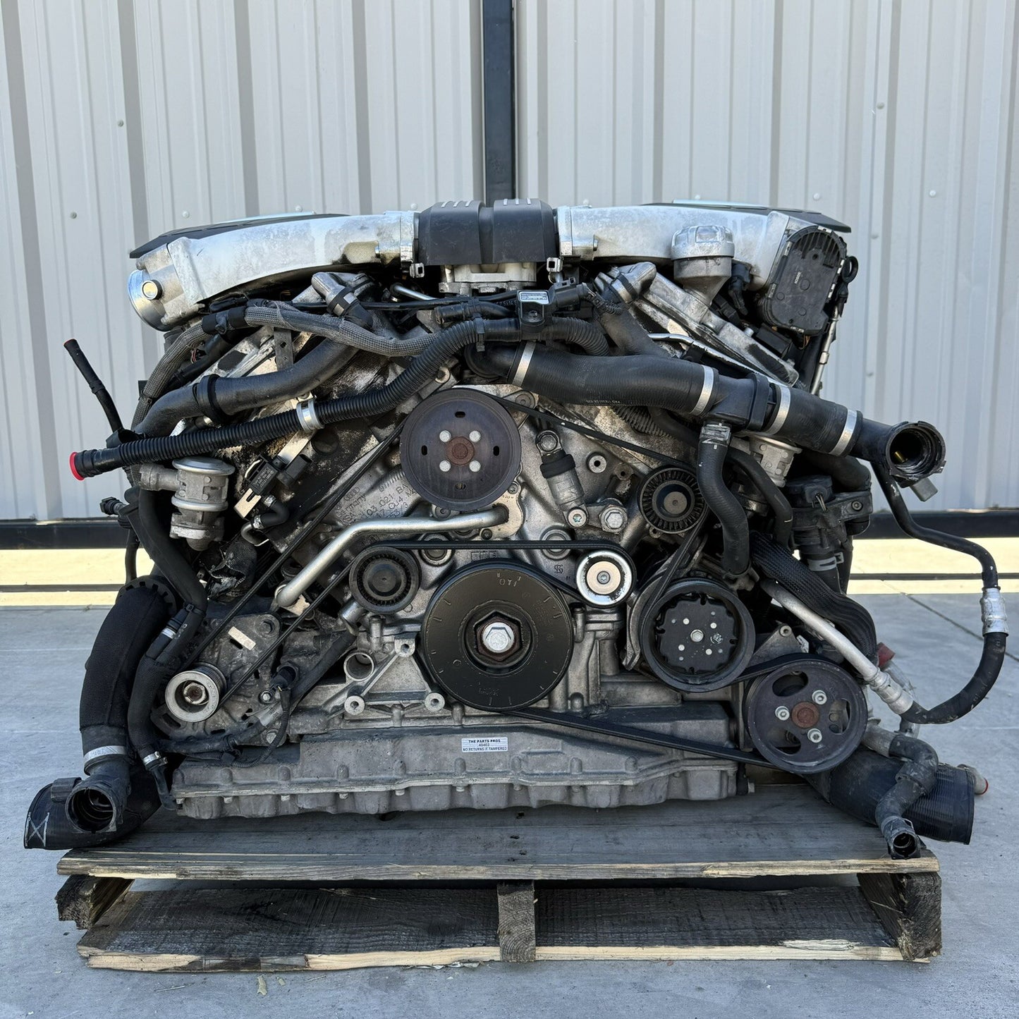 14-18 Bentley Flying Spur W12 Twin Turbo Complete Engine With Transmission OEM