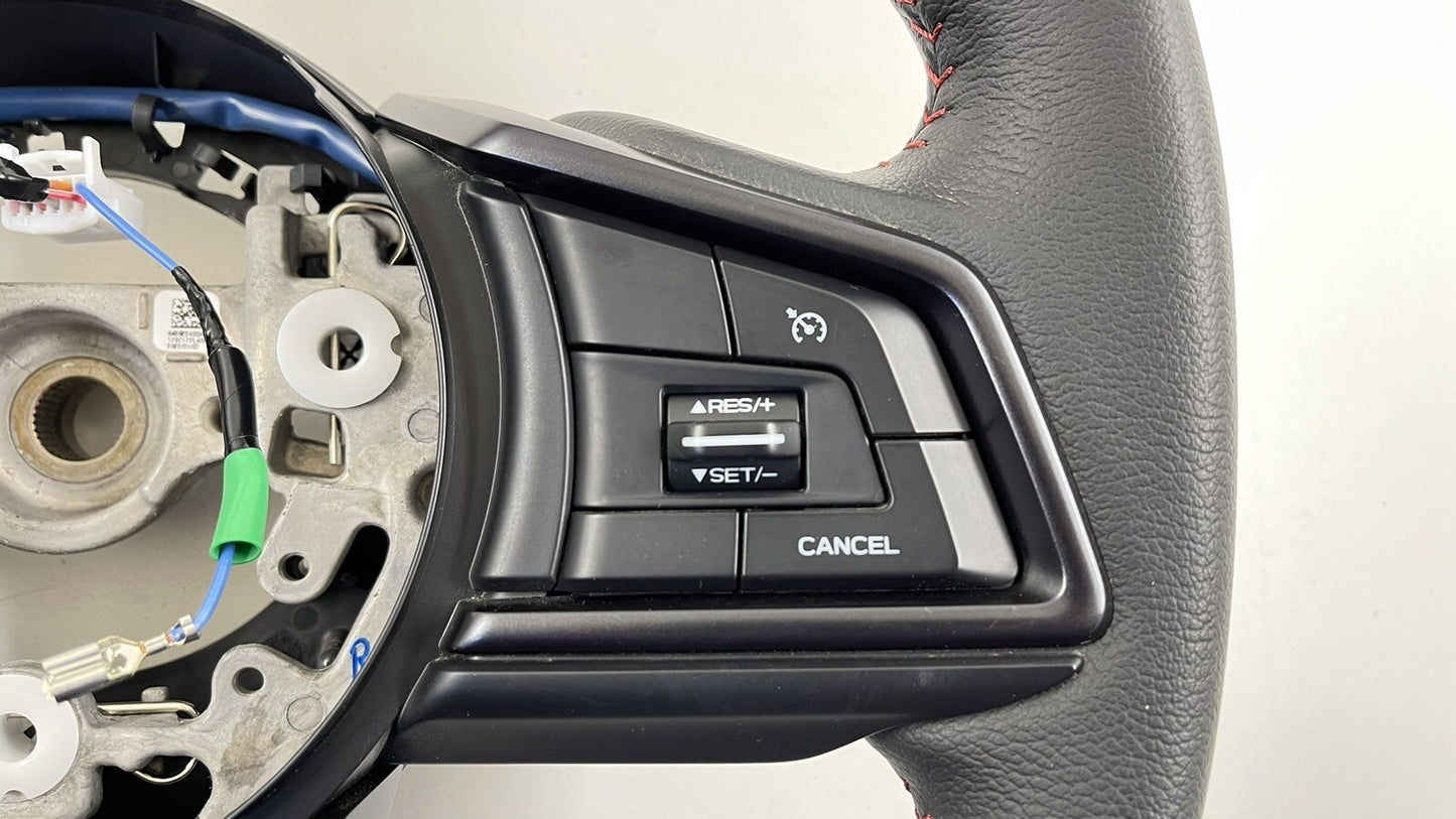 22-26 Subaru WRX Driver Steering Wheel Leather Black OEM