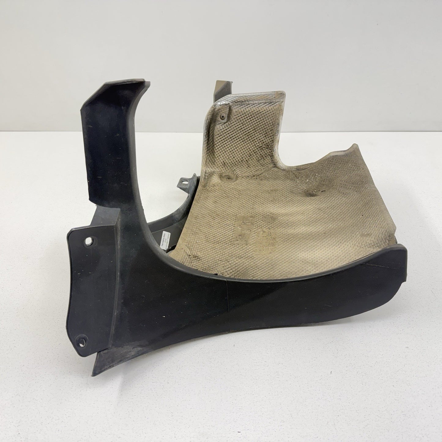 05-08 Porsche 911 997 AWD Right Rear Bumper Bracket Liner Guide Heat Shield OEM