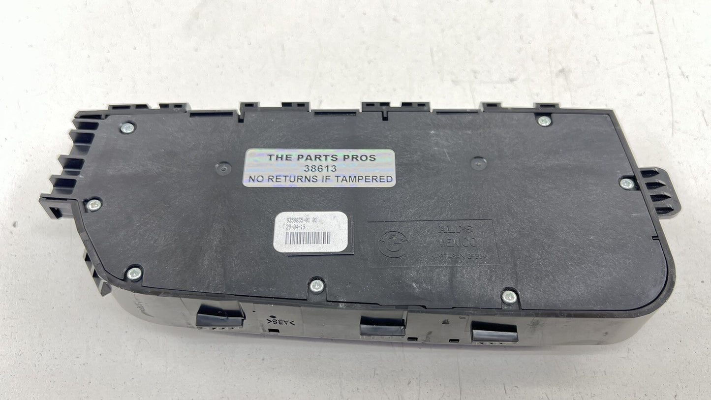 20-23 TOYOTA SUPRA DRIVER LEFT FRONT SEAT CONTROL SWITCH MODULE 9359835 OEM