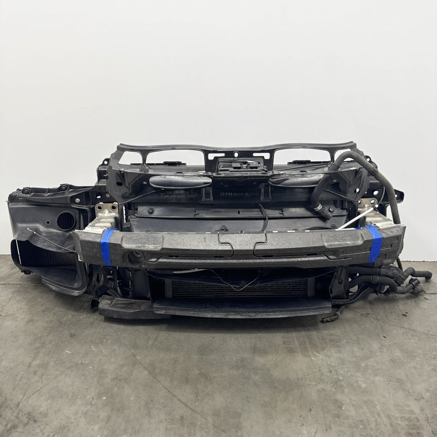 14-16 Porsche Panamera Hybrid Radiator Support Reinforcement Bar Assembly OEM