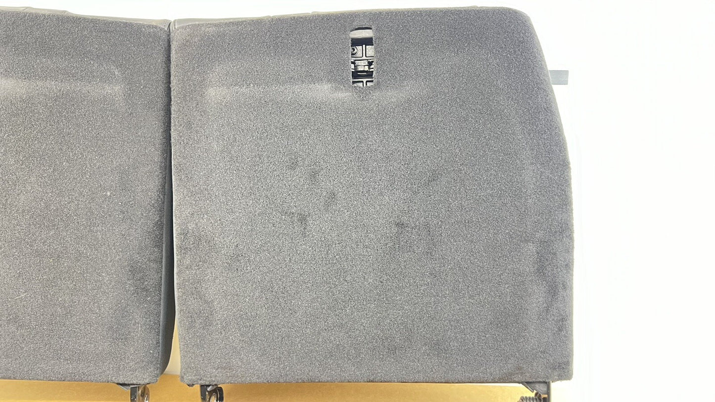 24-26 Ford Mustang GT Premium Rear Seat Set Upper & Lower Leather Black OEM
