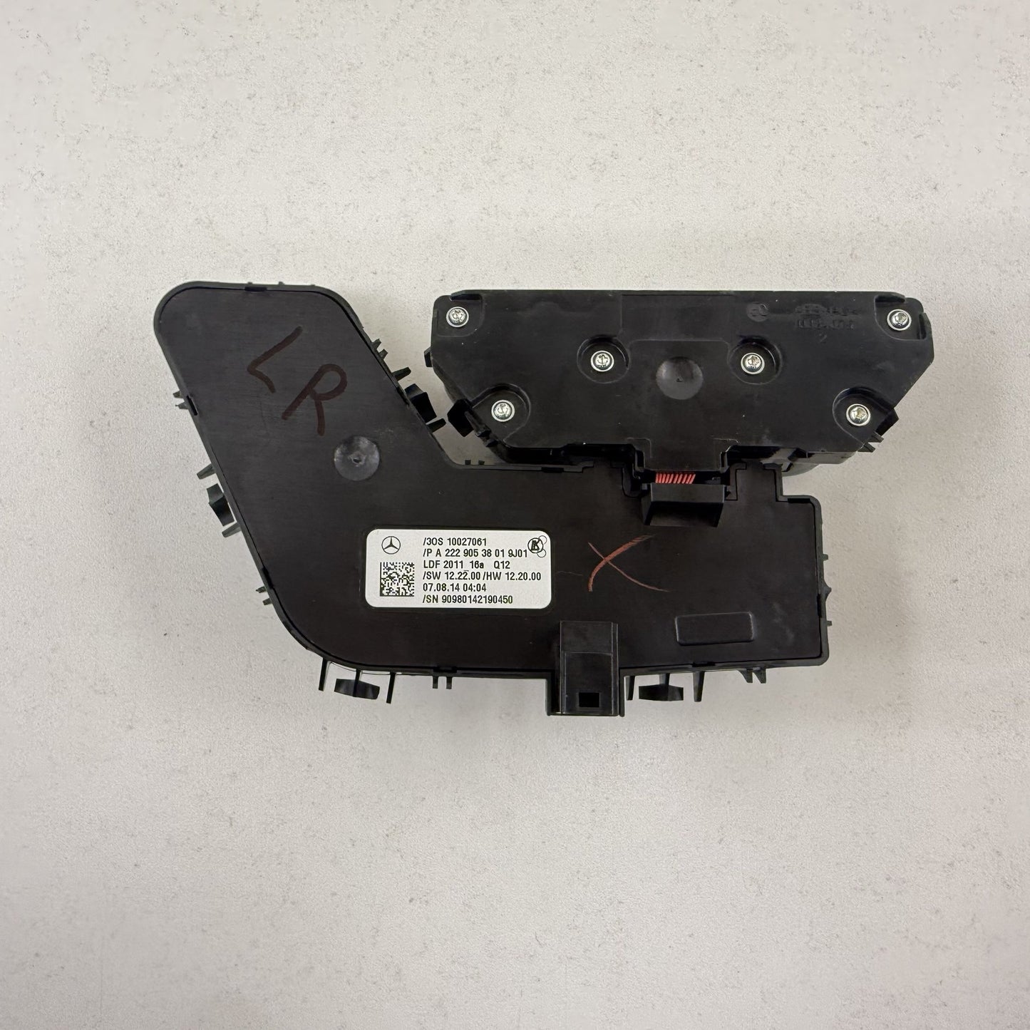 2014-2020 Mercedes-Benz S550 W222 Right Rear Power Seat Control Switch OEM