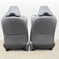 13-20 Subaru BRZ Limited Front Seat Pair Suede Black W/ Red Stitching OEM