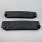 17-23 Audi R8 Sunvisor Sun Visor Shade Pair Left & Right Suede Black OEM