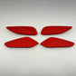 16-24 Chevrolet Camaro Knee Pad Interior Trim Kit Console & Door Panels Red OEM