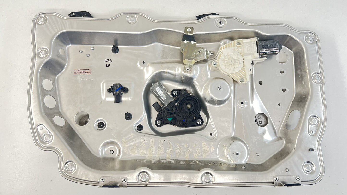 13-18 BENTLEY FLYING SPUR LEFT FRONT DOOR WINDOW REGULATOR MOTOR CARRIER OEM