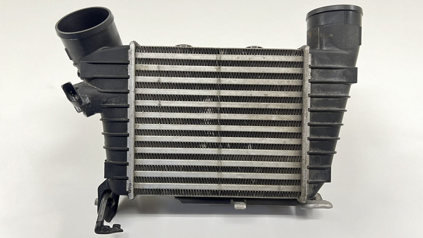 13-18 BENTLEY FLYING SPUR DRIVER LEFT TURBO INTERCOOLER W/ DUCT 3W0 145 803 OEM