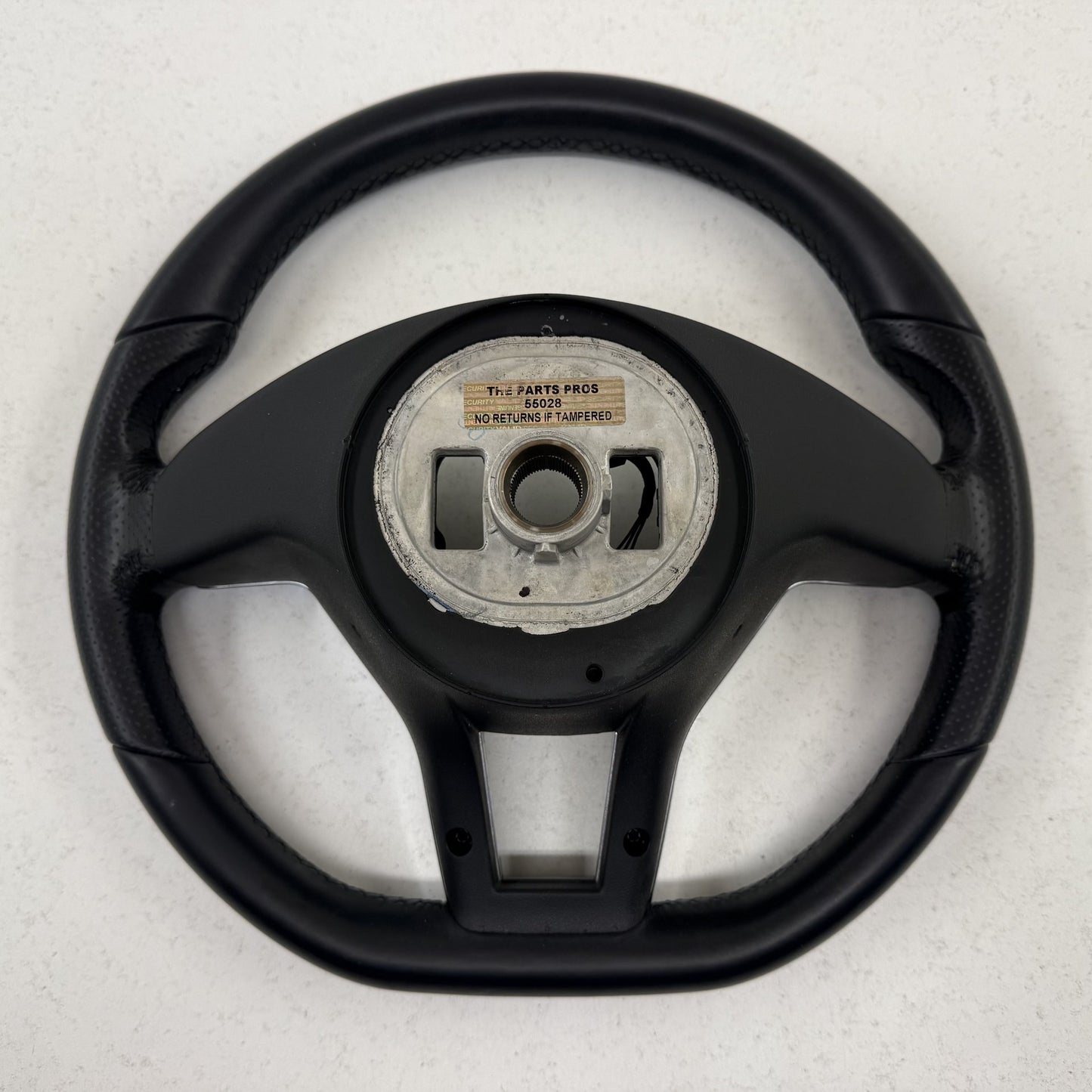 2012-2014 Mercedes-Benz C250 W204 Flat Bottom Sport Steering Wheel Black OEM