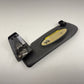 05-12 Porsche 911 997 Cabriolet Sunvisor Sun Visor Shade Pair Black OEM