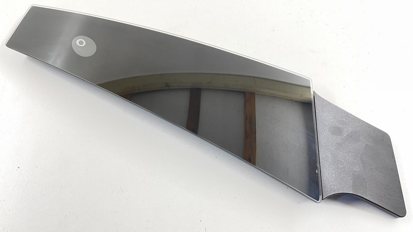 17-20 TESLA MODEL S DRIVER LEFT B PILLAR GLASS CAMERA TRIM 1092306-00-E OEM
