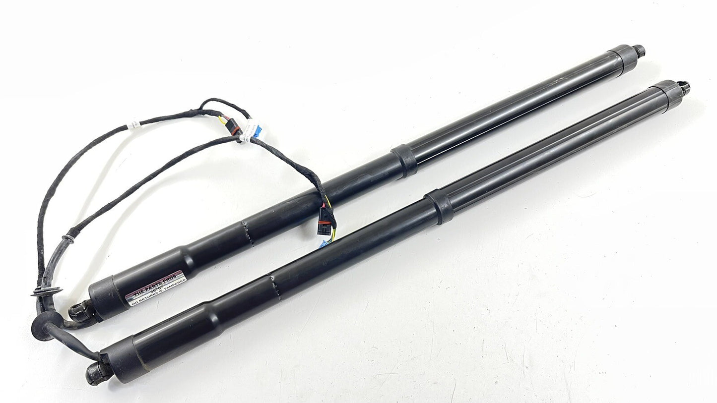 10-16 PORSCHE PANAMERA REAR TAILGATE POWER LIFT CYLINDER SHOCK STRUT PAIR OEM