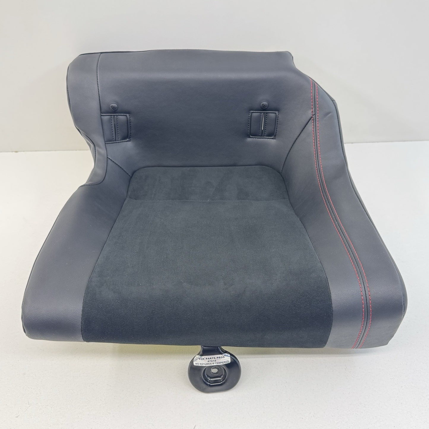13-20 Subaru BRZ Limited Suede Black W/ Red Stitching Rear Seat Cushion Set OEM