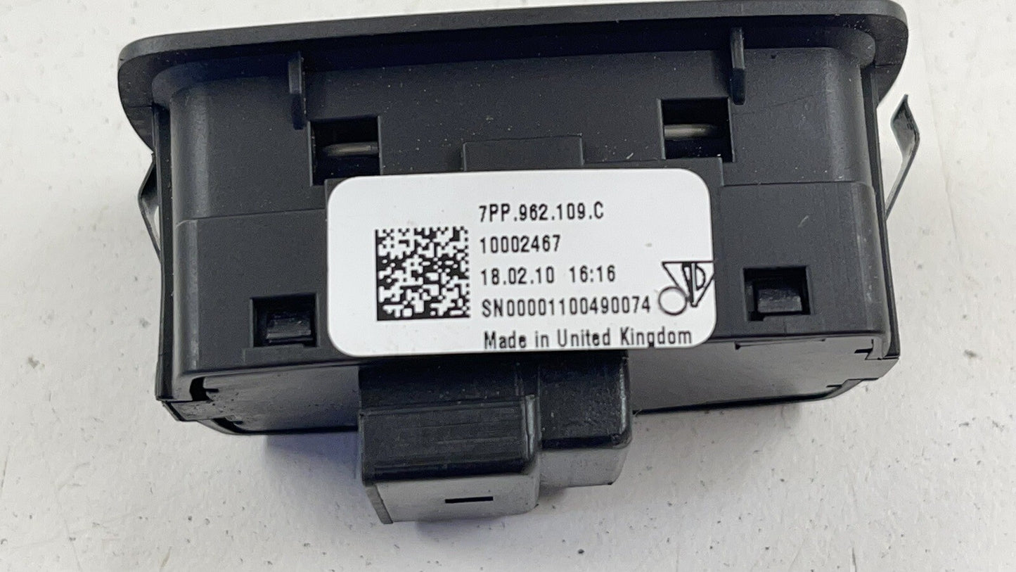 10-16 PORSCHE PANAMERA ANTI THEFT ALARM SIREN DEACTIVATE BUTTON 7PP962109C OEM
