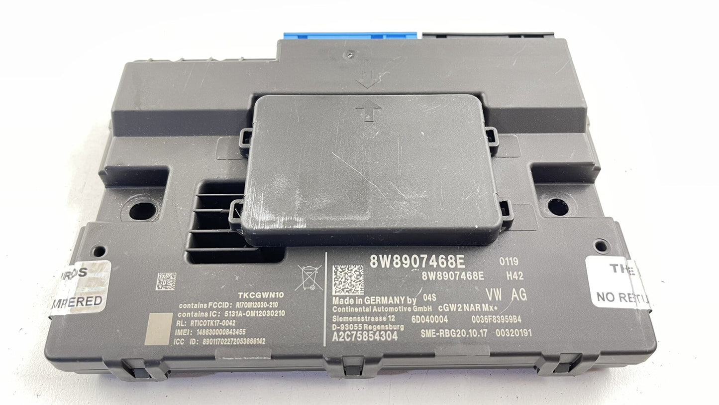17-20 AUDI A4 S4 A5 S5 INTERFACE GATEWAY CONTROL MODULE 8W8907468F OEM