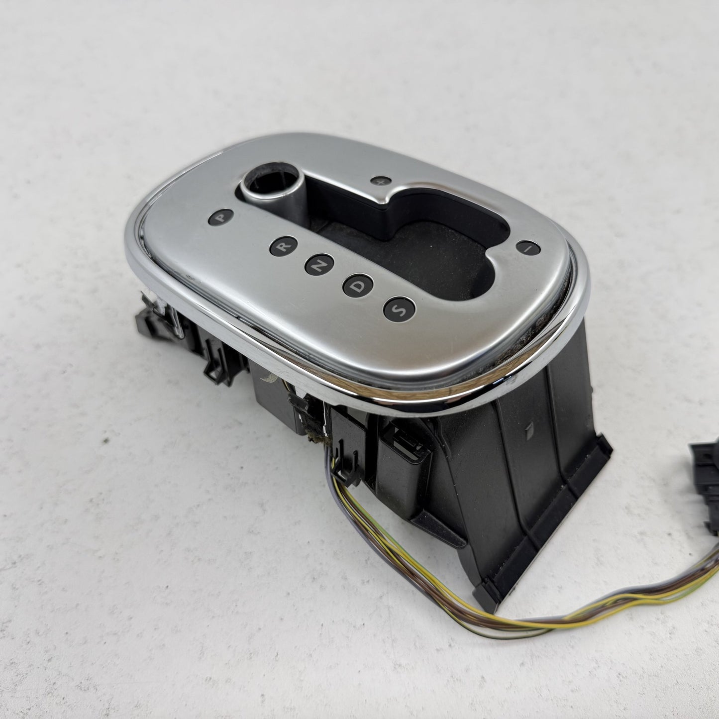 2014-2018 Bentley Flying Transmission Gear Indicator Plate Cover Silver OEM