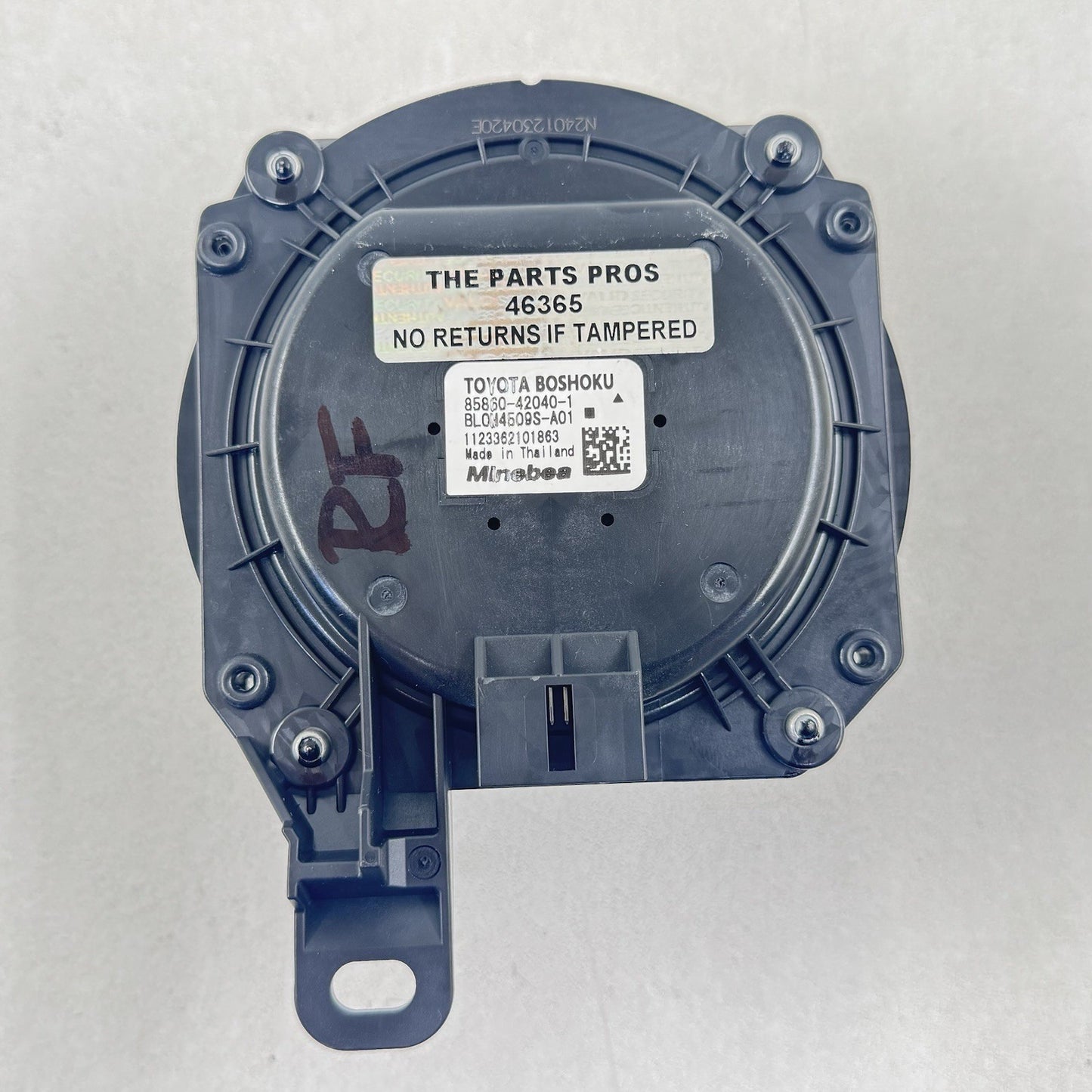 23-25 Toyota Prius Right Front Lower Seat Fan Blower Motor 85860-42040-1 OEM