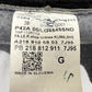 12-14 Mercedes W218 CLS550 Right Front Upper Seat Cushion Leather Gray OEM