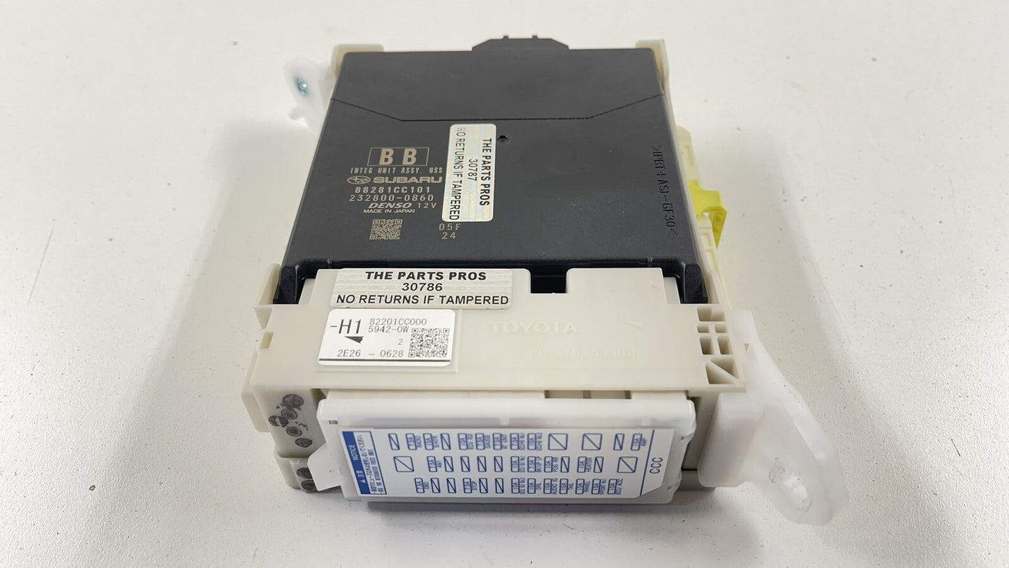 22-23 Toyota GR86 Integrated Body Control Module Fuse Relay Junction Box OEM