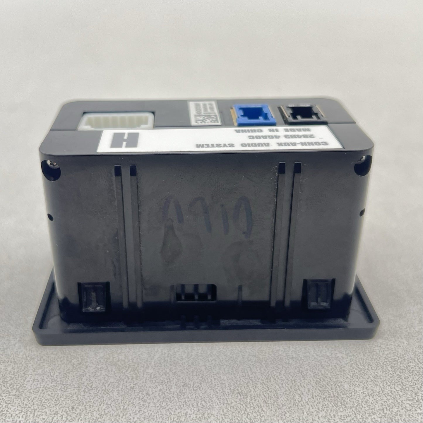 16-22 INFINITI Q50 DUAL USB PORT AUDIO VIDEO INPUT JACK MODULE 284H3 4GA0C OEM