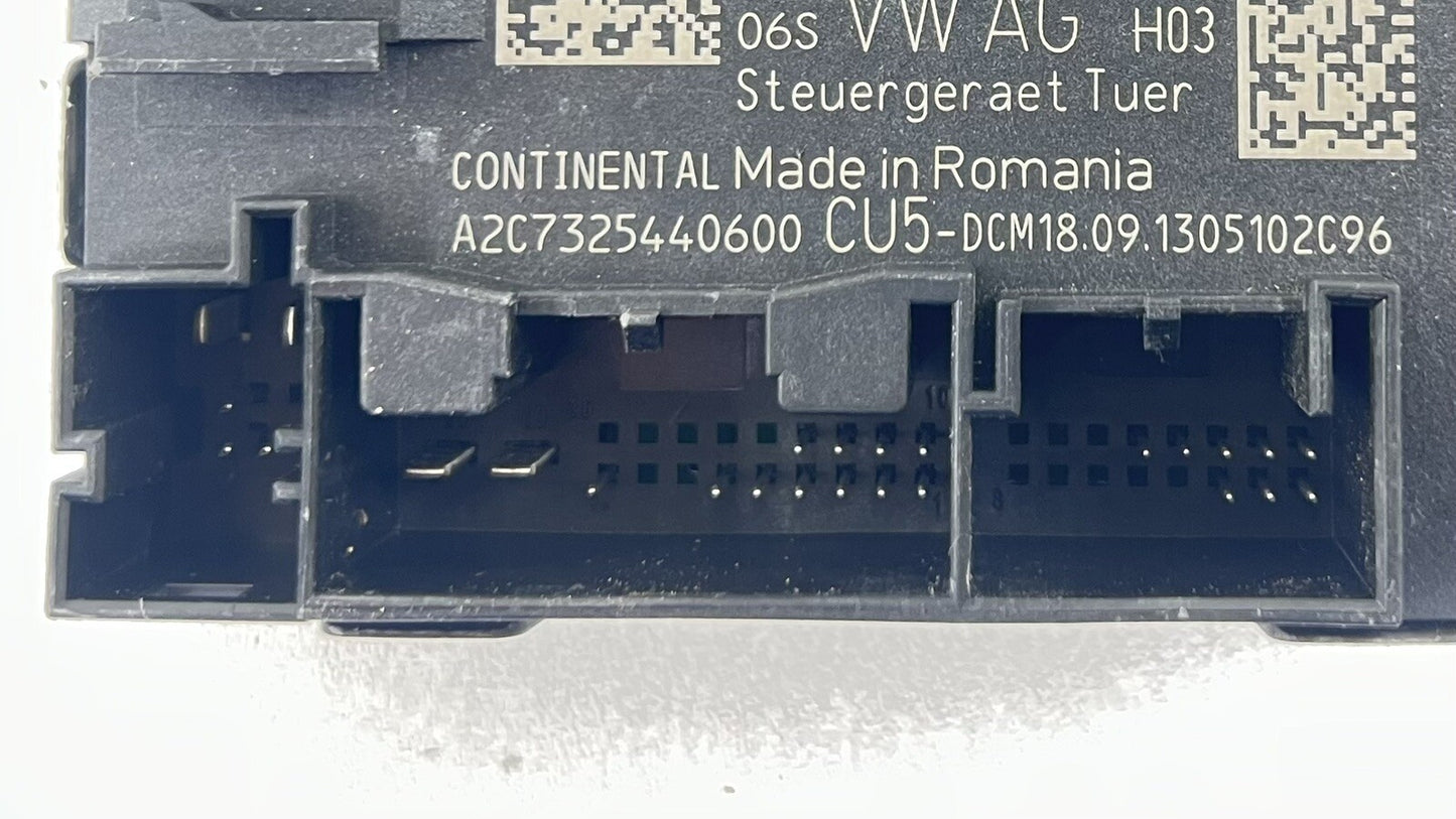 13-16 PORSCHE PANAMERA LEFT OR RIGHT REAR DOOR CONTROL MODULE 4H0 959 795 M OEM