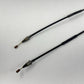 97-04 Chevrolet Corvette C5 Rear Emergency Parking Brake Cable Pair OEM