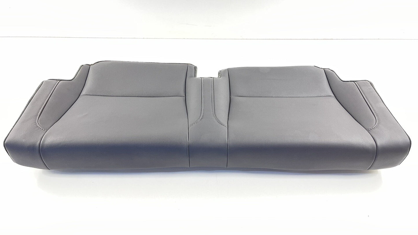 17-20 ACURA MDX REAR 3RD ROW LOWER SEAT CUSHION COVER LEATHER BLACK OEM