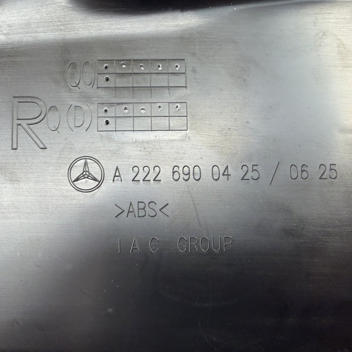 2014-2017 Mercedes-Benz S550 W222 Right Upper B Pillar Interior Trim Cover OEM
