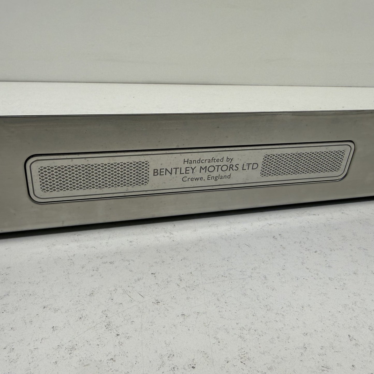 2014-2018 Bentley Flying Spur Door Sill Scuff Kick Plate Set Front & Rear OEM