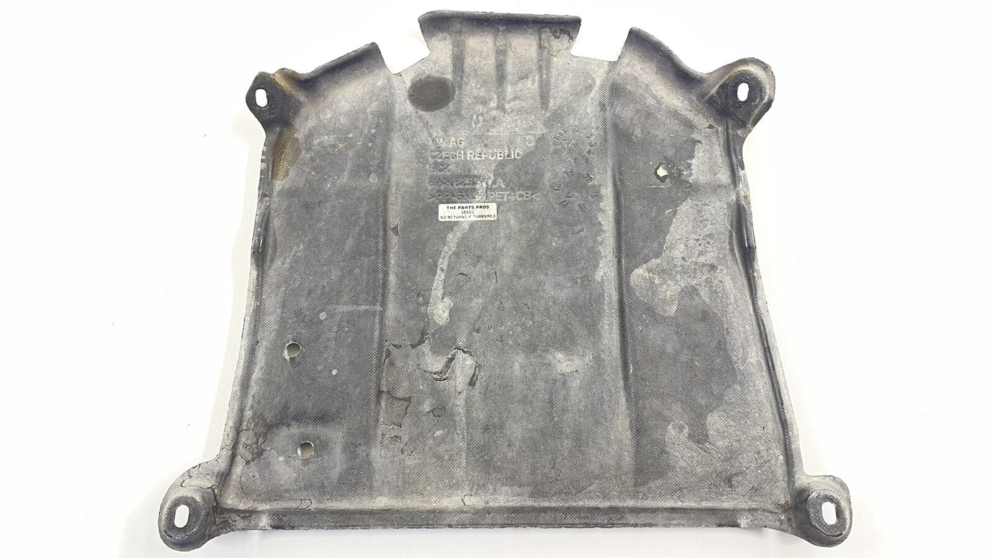 18-20 AUDI A5 S5 SPORTBACK REAR FLOOR UNDER BODY SPLASH SHIELD GUARD COVER OEM