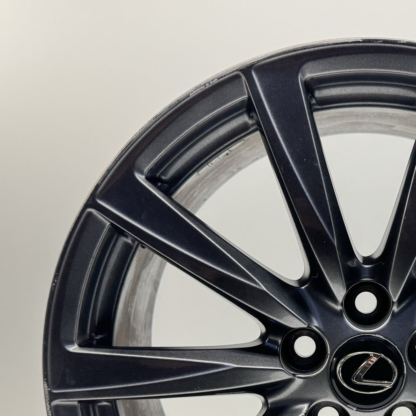 08-14 Lexus IS F Passenger Right Rear Wheel Rim 19x9 +55 Offset Factory OEM
