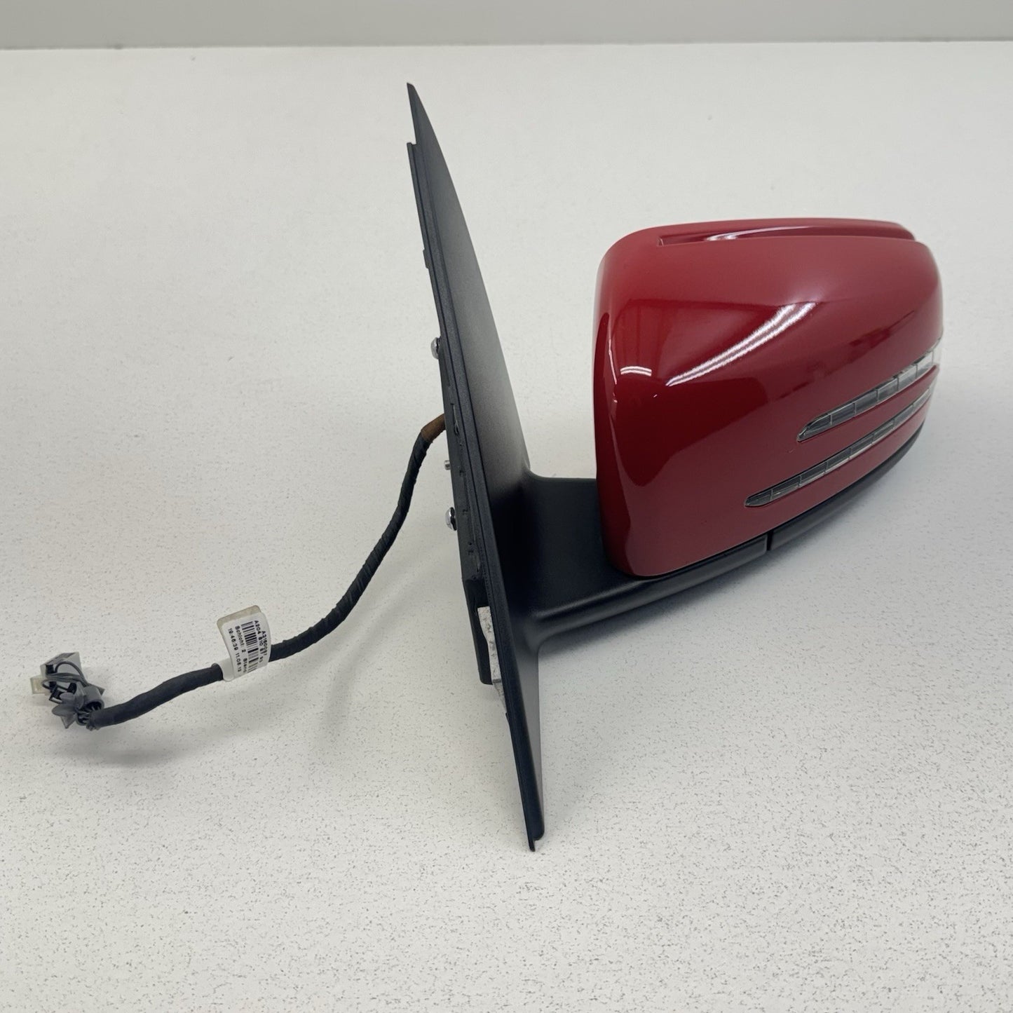 12-14 Mercedes W204 C250 Driver Left Door Mirror Side View Mars Red OEM