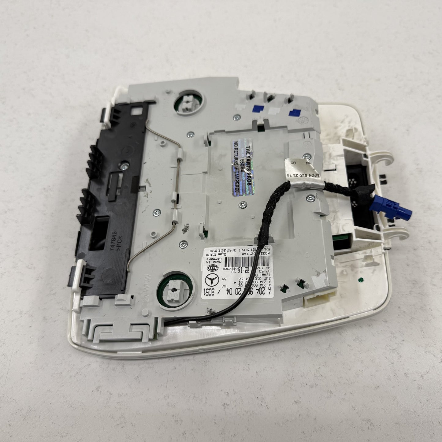 2008-2014 Mercedes-Benz C250 W204 Front Overhead Console Dome Light Panel OEM
