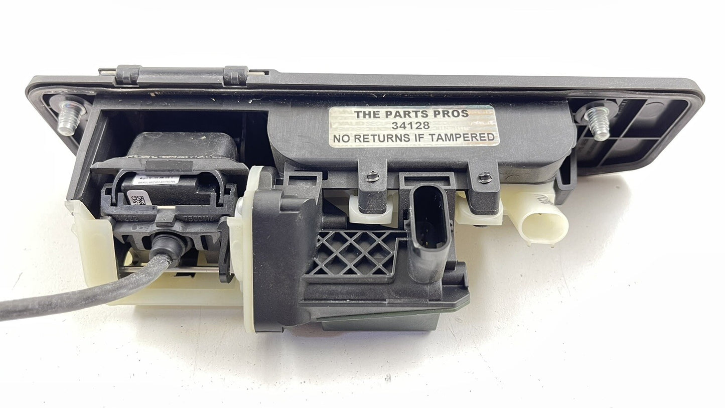 13-16 MERCEDES GL350 X166 TAILGATE RELEASE HANDLE SWITCH W/ REAR VIEW CAMERA OEM