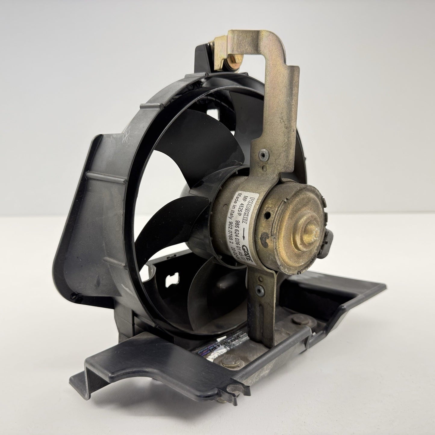 05-12 Porsche Boxster Cayman 987 Air Intake Engine Cooling Fan W/ Shroud OEM