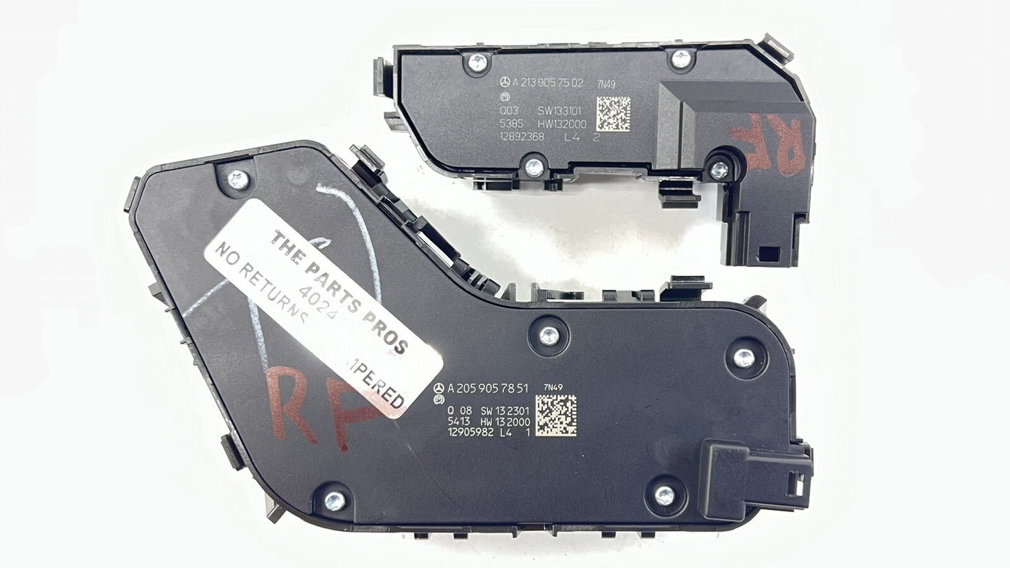 15-21 MERCEDES-BENZ C63S PASSENGER RIGHT FRONT SEAT CONTROL SWITCH OEM