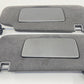 22-24 CADILLAC CT4 V BLACKWING LEFT & RIGHT SUNVISOR SUN VISOR PAIR SUEDE OEM