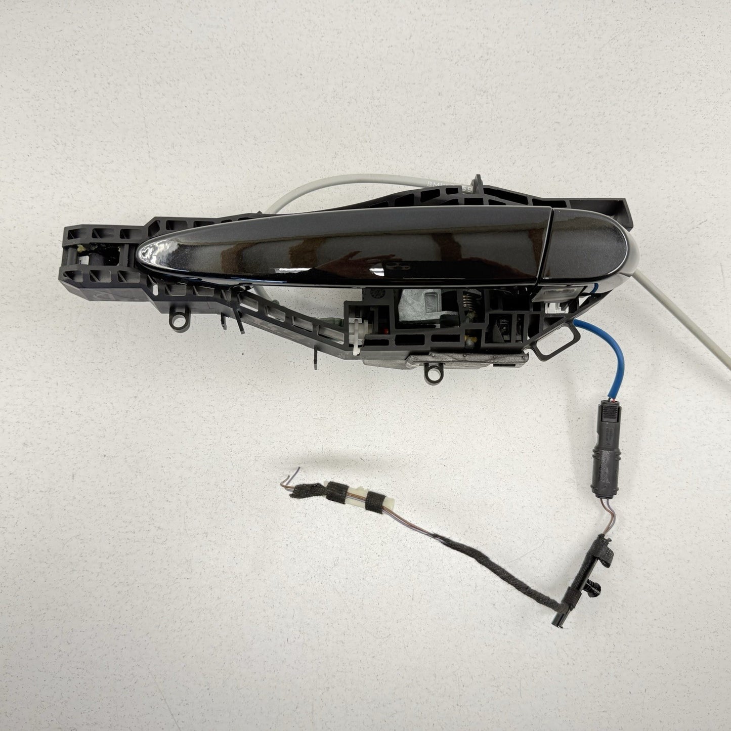 12-18 BMW F30 F80 M3 Driver Left Rear Exterior Door Handle Black OEM