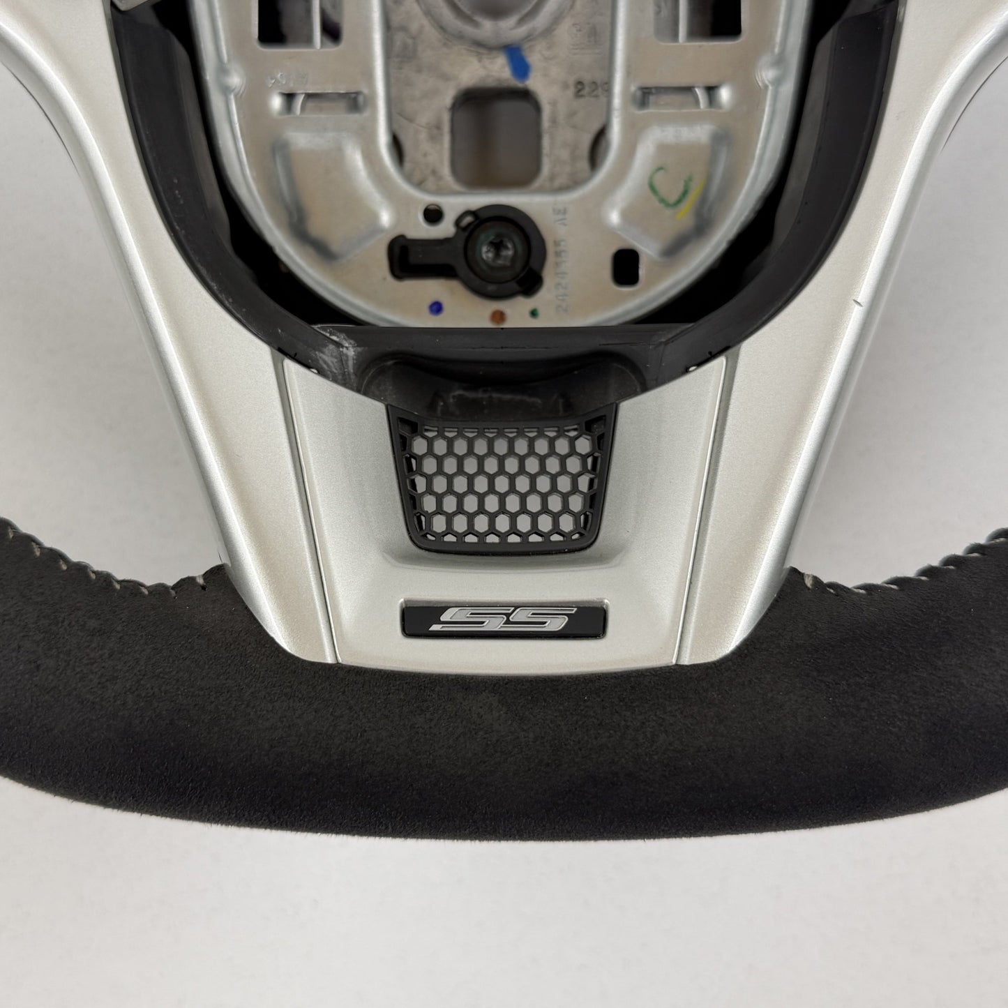 2013-2015 Chevrolet Camaro SS 1LE Suede Flat Bottom Steering Wheel 22925461 OEM