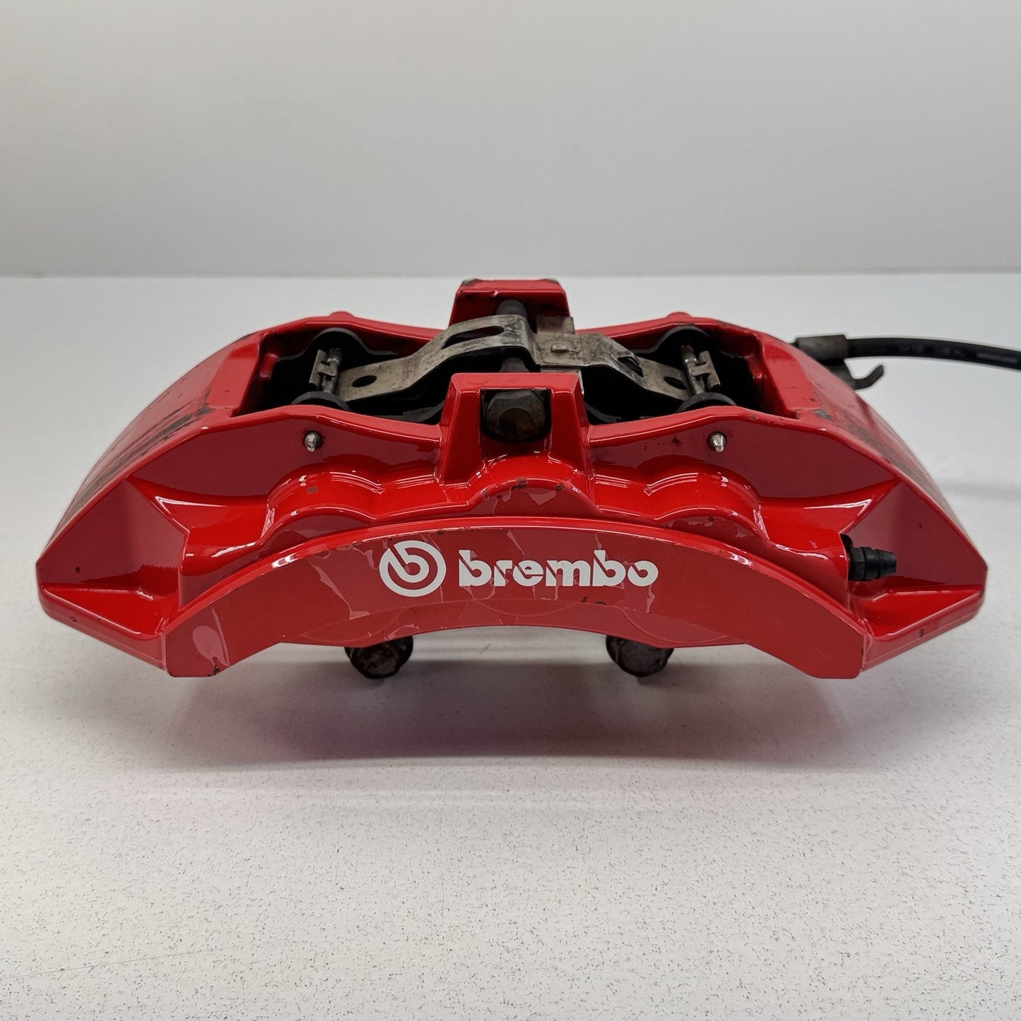 15-20 Dodge Charger SRT Hellcat Red Brembo Brake Caliper Set With Rotors OEM