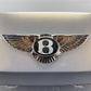 2014-2018 Bentley Flying Spur Rear Trunk Lid Deck Complete Extreme Silver OEM
