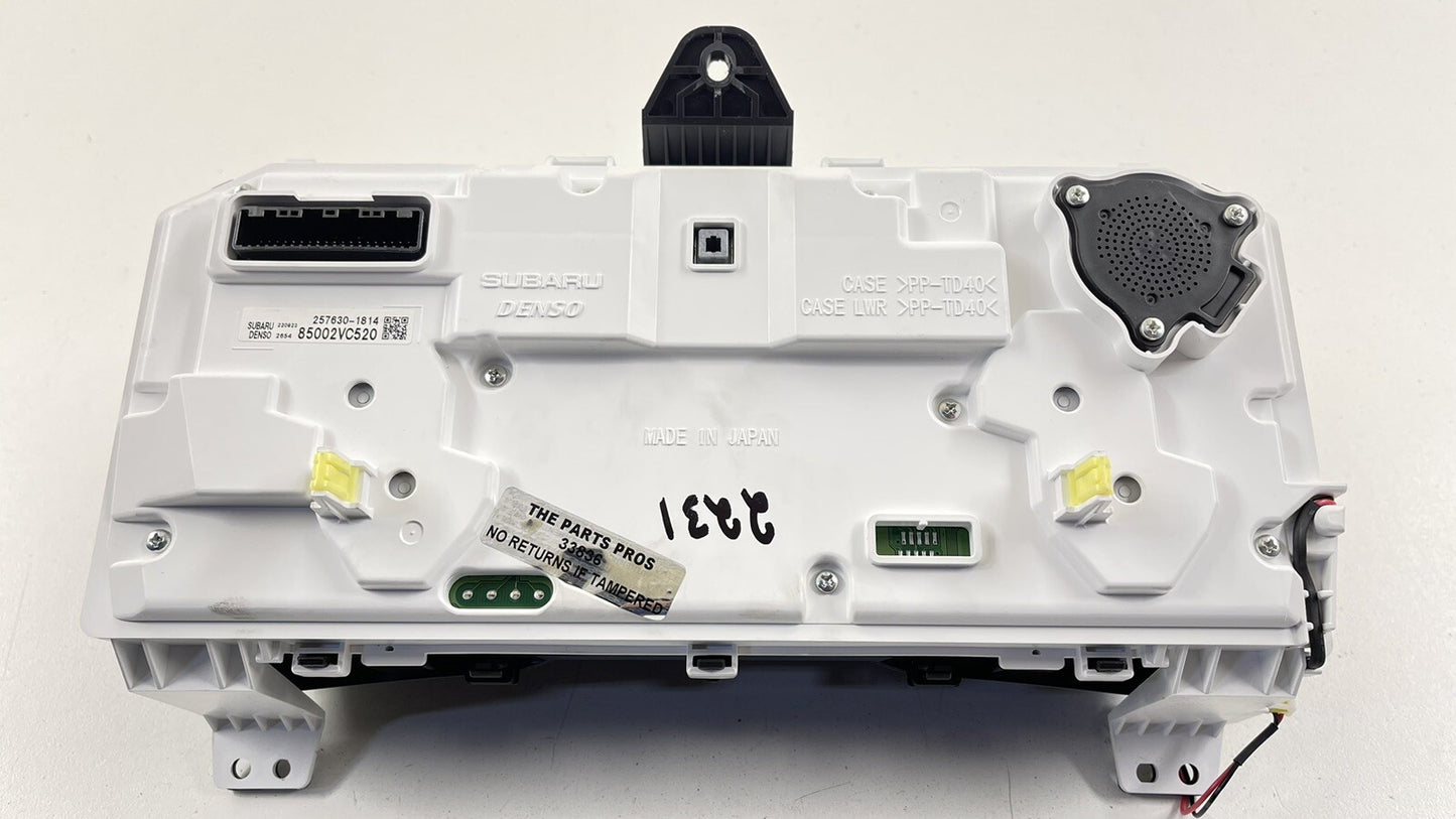 22-23 SUBARU WRX SPEEDOMETER SPEEDO INSTRUMENT CLUSTER GAUGE 3K MILES OEM