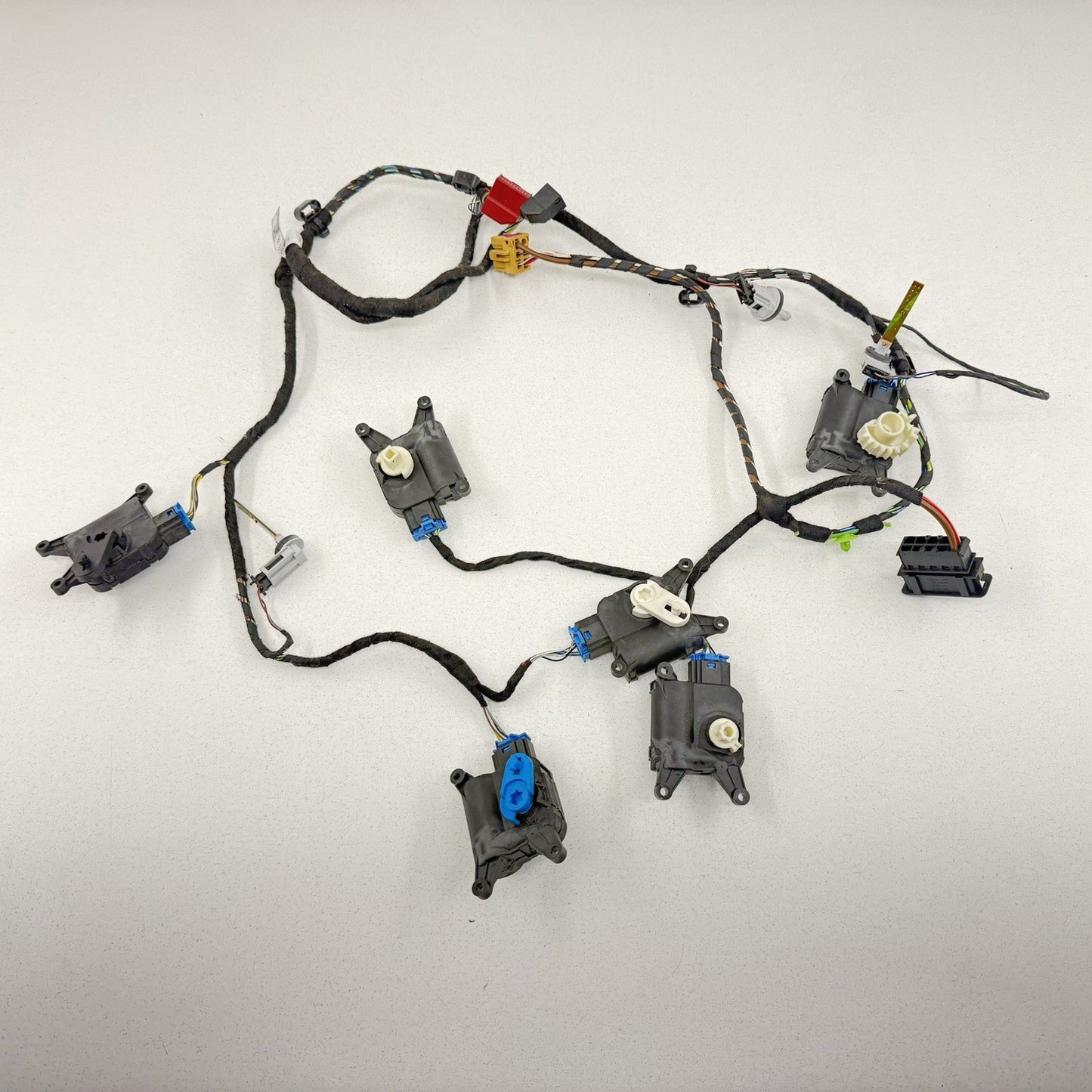 08-15 Audi TT HVAC Box Heater AC Flap Motor Air Mix Actuator Set OEM