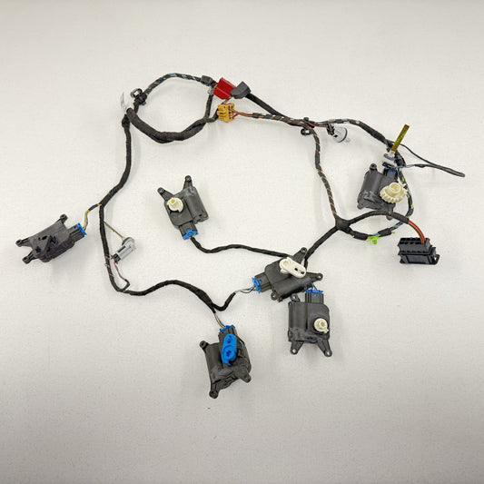 08-15 Audi TT HVAC Box Heater AC Flap Motor Air Mix Actuator Set OEM